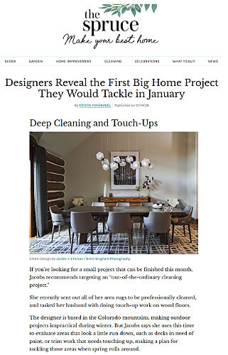 Jacobs + Interiors in The Spruce