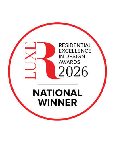 WRJ Design in LUXE Interiors + Design - WRL Design is Winner of LUXE RED Awards 2026